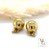 sz10mm 2.37 grams yellow gold