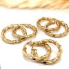 sz30mm 3.54 grams yellow gold