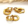 sz15mm 1.54 grams yellow gold