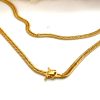 sz16" 3.67 grams yellow gold