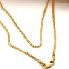 sz22" 4.91 grams yellow gold